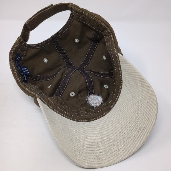 WCCU Insurance Agency Strapback Baseball Cap Brown One Size Port Authority - Picture 7 of 9